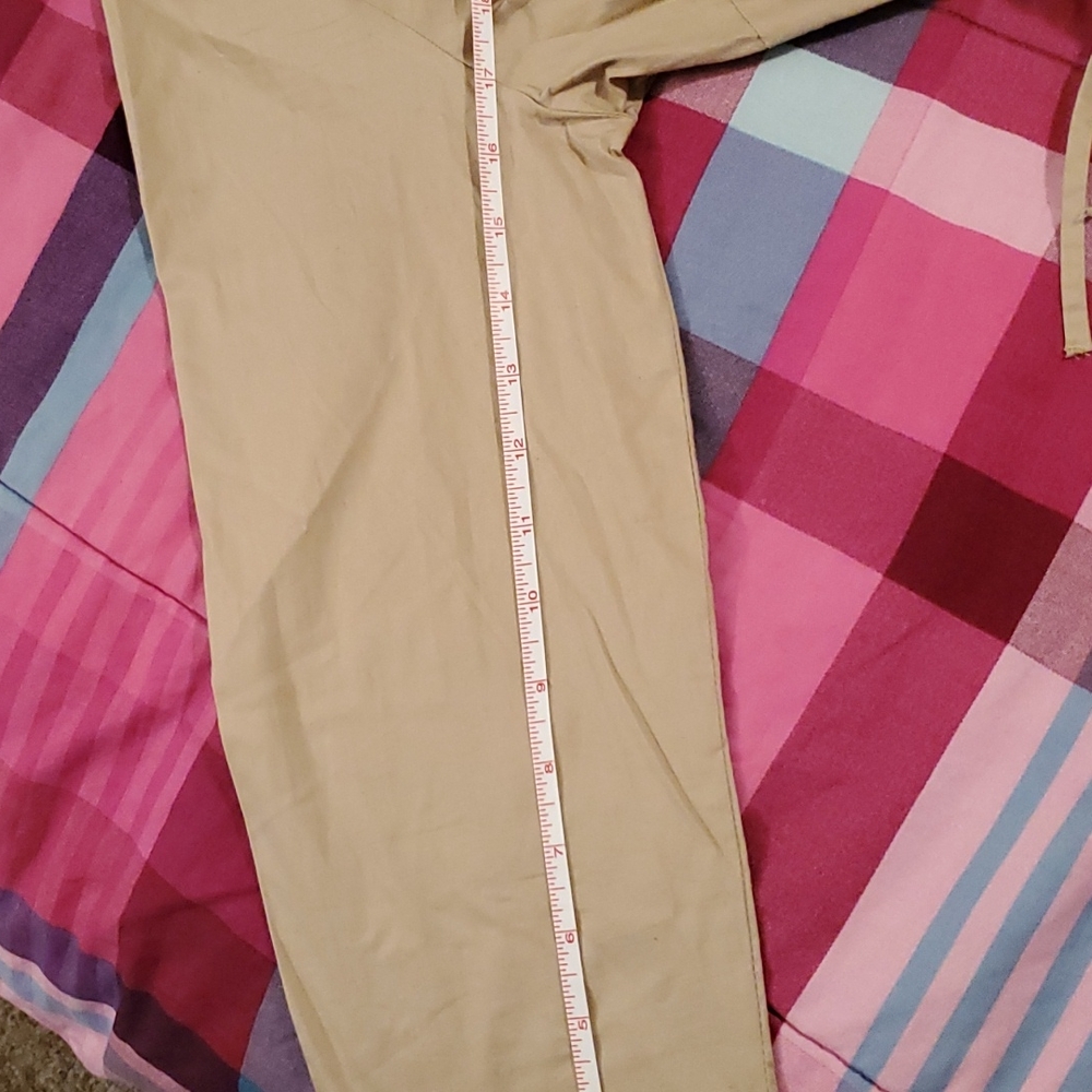 🍹10 for$20 ALC Stretch Beige 3/4 sleeve shirt with back draw string - Picture 7 of 9